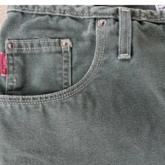 Road Rags Jean Co Vintage Women’s Shorts Green Denim Juniors Size 13/14 - Picture 3 of 9